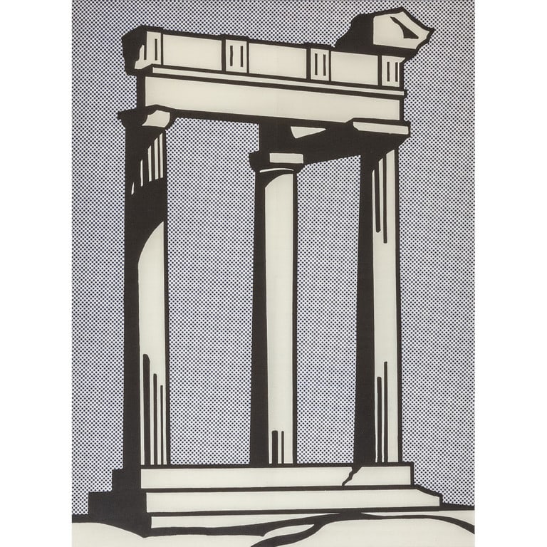 ROY LICHTENSTEIN (1923-1997)  Temple (Mailer) (1 of 1)