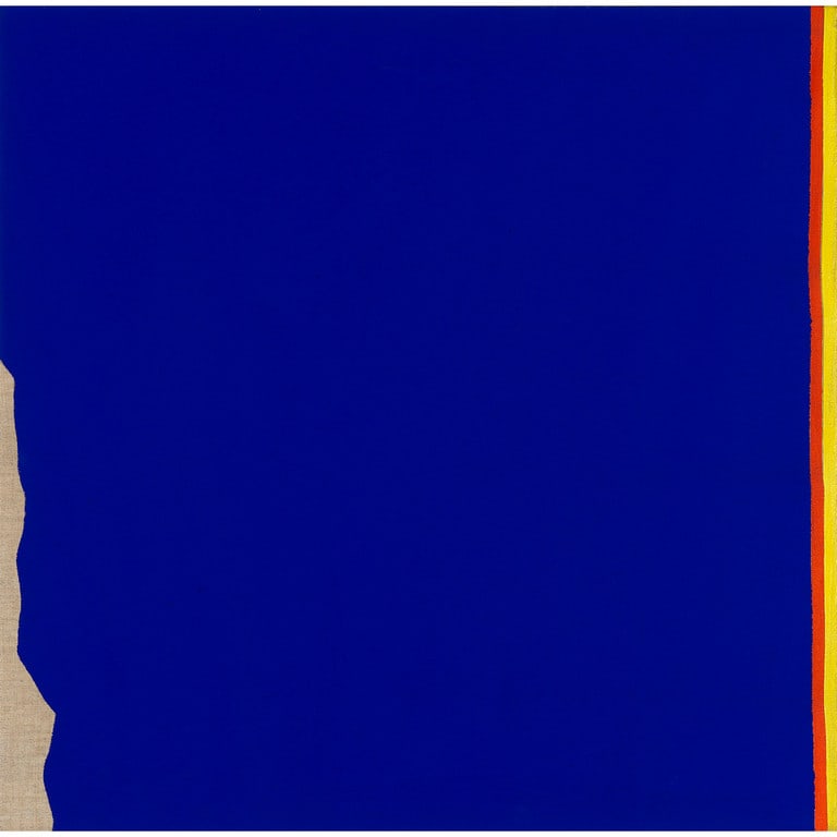 HSIAO CHIN (1935-2023) Rottura-12: HSIAO CHIN (1935-2023) Rottura-12 1974 acrilico su tela cm 50x50 firmato, datato 1974 titolato sul retro, con timbro dell'Artista certificato di autenticità su fotografia della Hsiao Chin Art Foundat