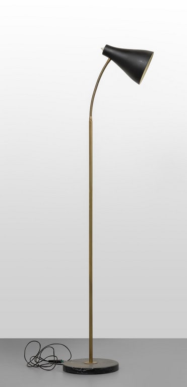 UNA LAMPADA DA TERRA, anni '50.  Marmo, (1 of 1)