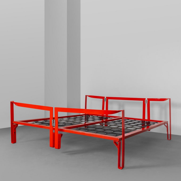 TOBIA SCARPA, GAVINA, 1959.  Un letto (1 of 2)