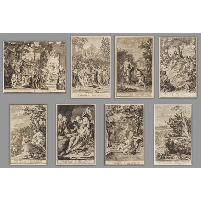 Houbraken e Picart Scene dal Nuovo (1 of 3)