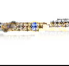 Antico e raro bracciale in oro, probabile metà