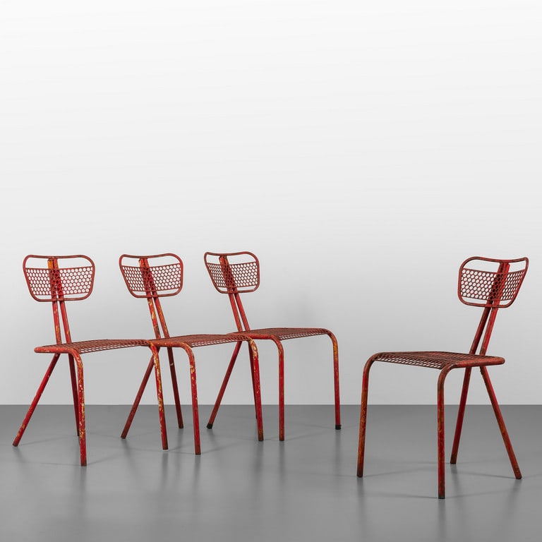 RENE' MALAVAL, BLOC METAL, anni 50. Quattro (1 of 2)