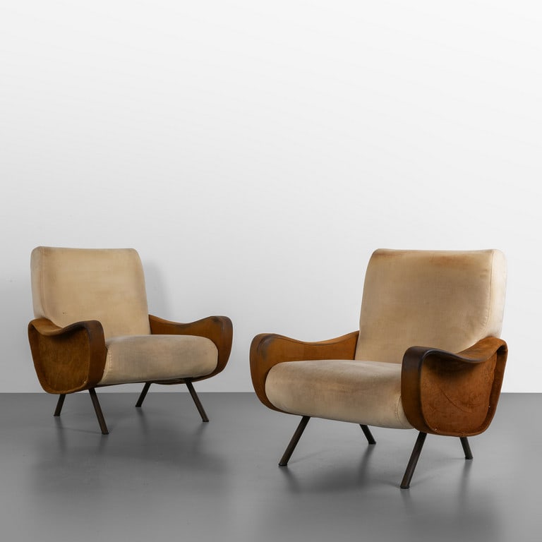 MARCO ZANUSO, ARFLEX, 1951.  Due poltrone (1 of 2)