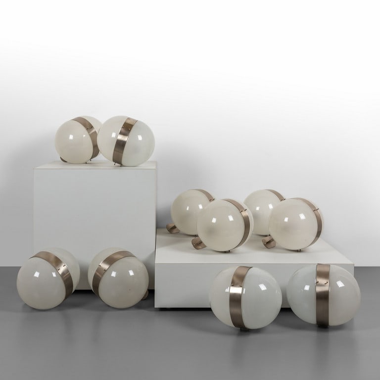 SERGIO MAZZA, ARTEMIDE, 1960. Dieci lampade da (1 of 1)