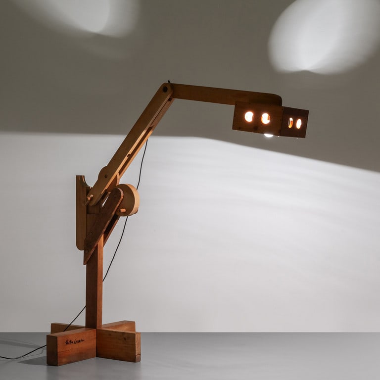 PIETRO CASCELLA, RELFO, 1972.  Una lampada da (1 of 4)