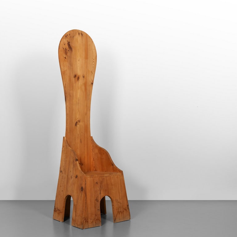 MARIO CEROLI, POLTRONOVA, 1972.  Una sedia (1 of 3)