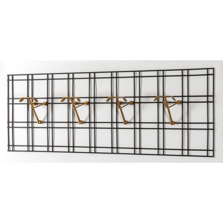 UN APPENDIABITI DA PARETE, anni '60. Tondino (1 of 2)