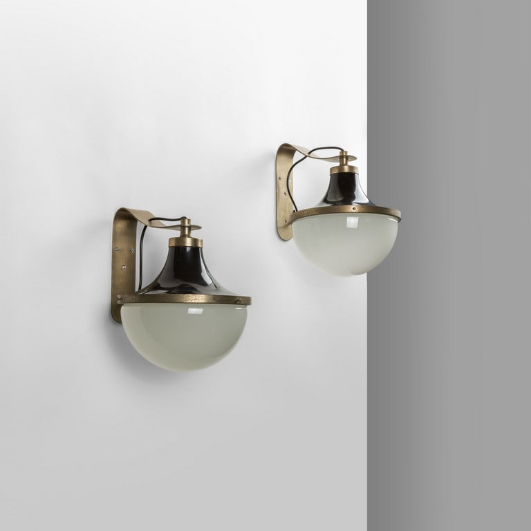 SERGIO MAZZA, ARTEMIDE, 1962.  Due lampade 'Pi (1 of 2)