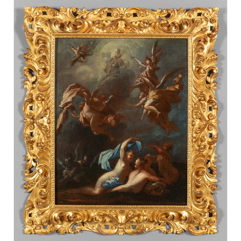 BONECHI MATTEO (1669-1756)  "Il trionfo di (1 of 2)