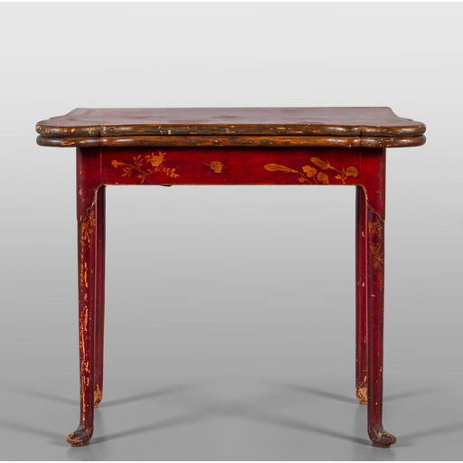 Ico Parisi Tavolo Vetro Rosso Ico Parisi Due Tavoli Da Gioco - Main Image