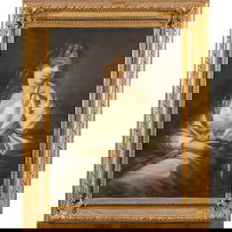 Scuola tedesca sec.XIX "Allegoria della notte"