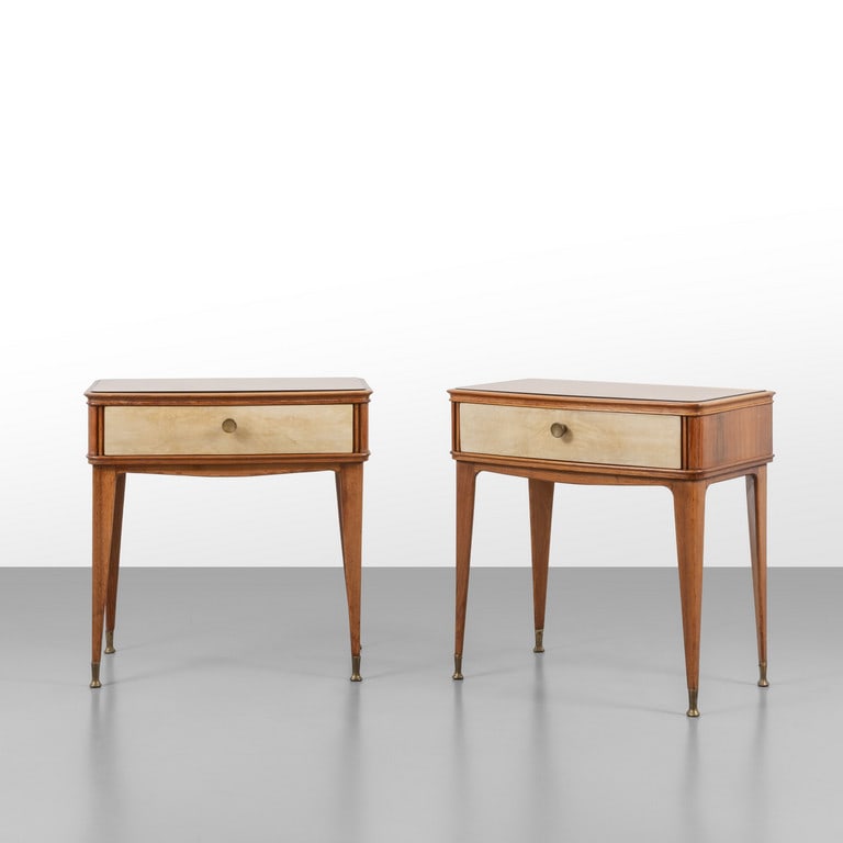 DUE COMODINI, anni '40.  Legno di faggio, (1 of 1)