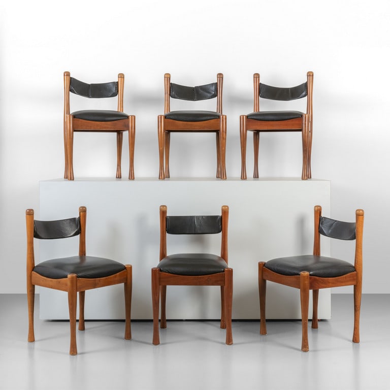 SILVIO COPPOLA, BERNINI, 1964. Sei sedie (1 of 1)