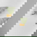 BAROVIER E TOSO, anni '80.  Due lampade da