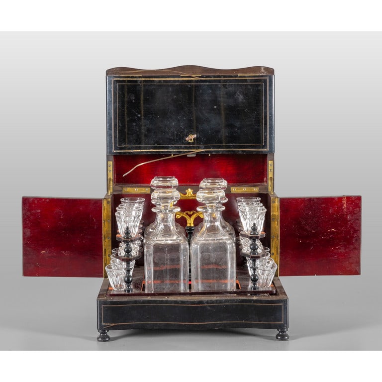 Cave à liqueur umbertino, fine sec.XIX cm. (1 of 3)