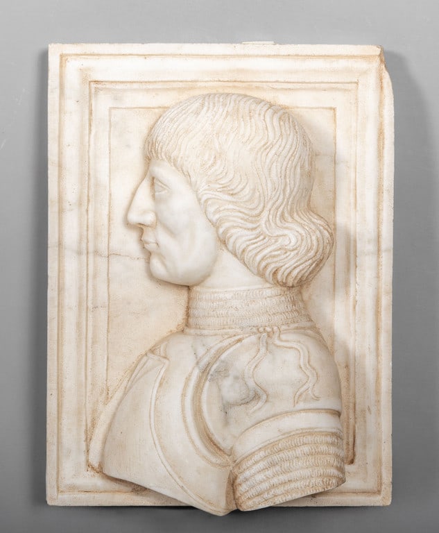 Profilo di Costanzo Sforza signore di Pesaro, (1 of 1)