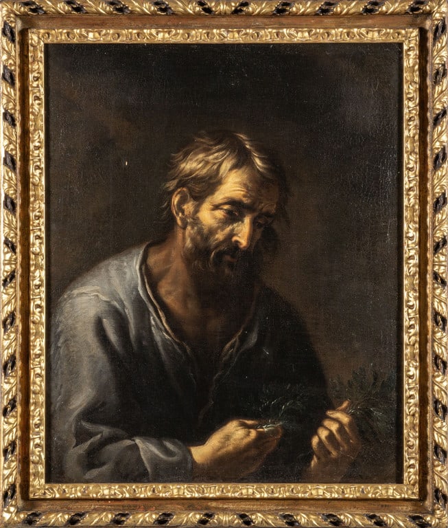 Scuola lombarda sec.XVII "Ritratto di filosofo" (1 of 2)