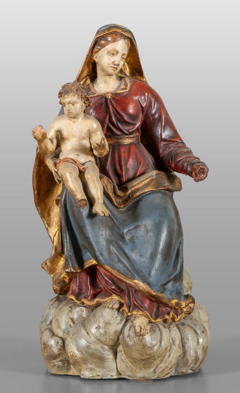 La Madonna Regina di Genova, scultura in (1 of 2)