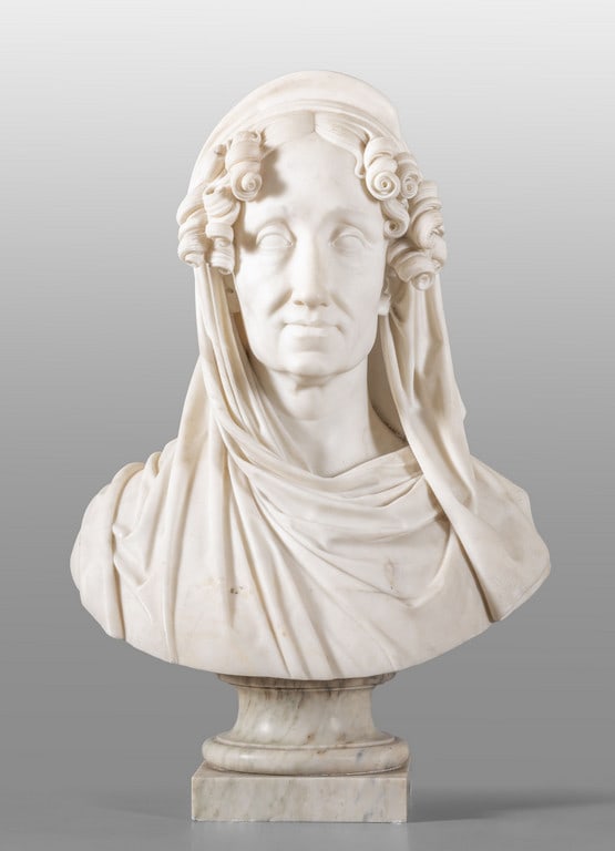 BOGLIANI GIUSEPPE (1805-1881) Busto di Teresa (1 of 2)