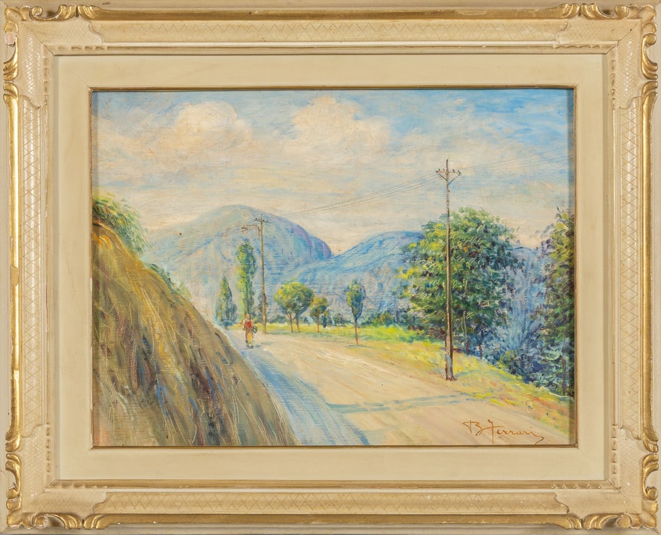 BERTO FERRARI (1887-1965) Strada di montagna (1 of 2)