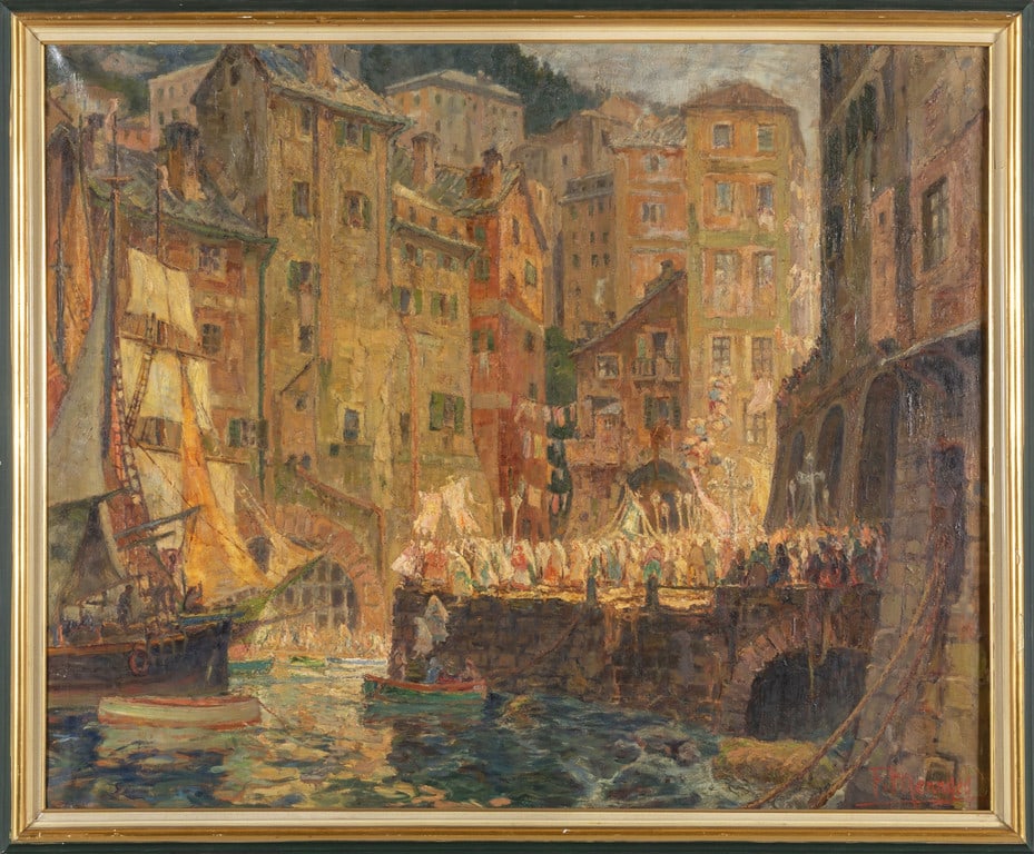 FRANCESCO MENNYEY (1889-1950) Processione a (1 of 2)