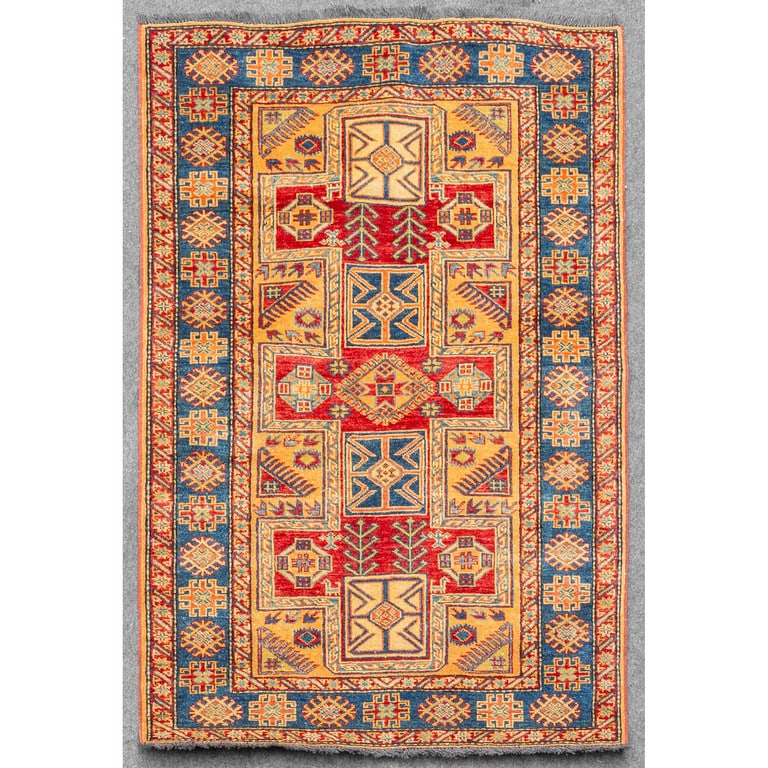 Tappeto Kazak a decoro geometrico, sec.XX cm. (1 of 2)