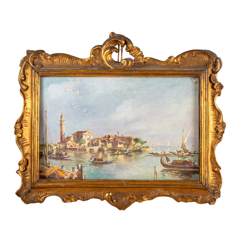 Scuola veneta inizi sec.XX "Veduta di Venezia" (1 of 2)