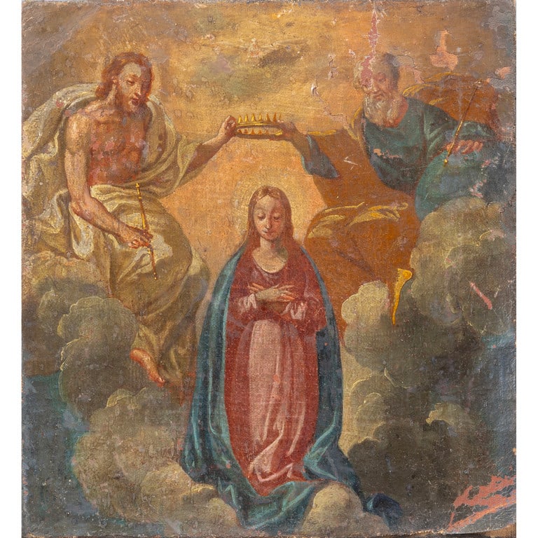 Scuola italiana sec.XVIII "L'Ascensione della (1 of 2)