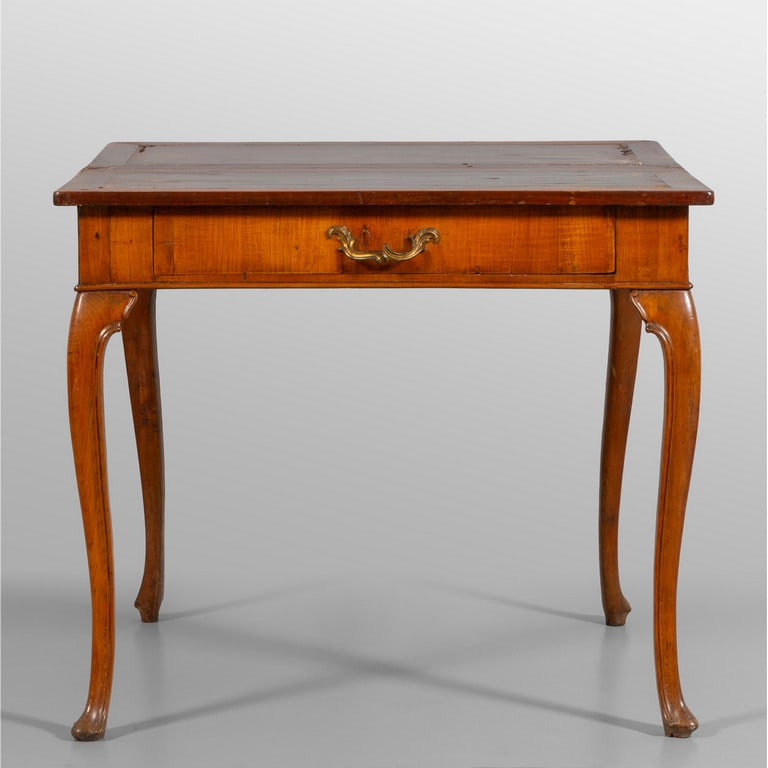 Tavolino da gioco Luigi XIV con piano apribile, (1 of 4)