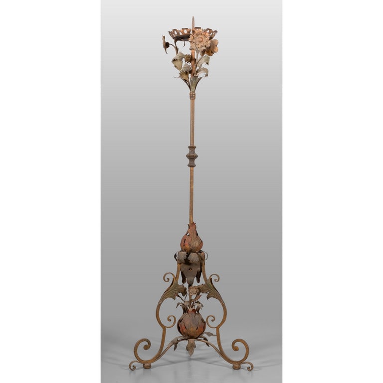 Torciera in ferro battuto, Lombardia (1 of 2)