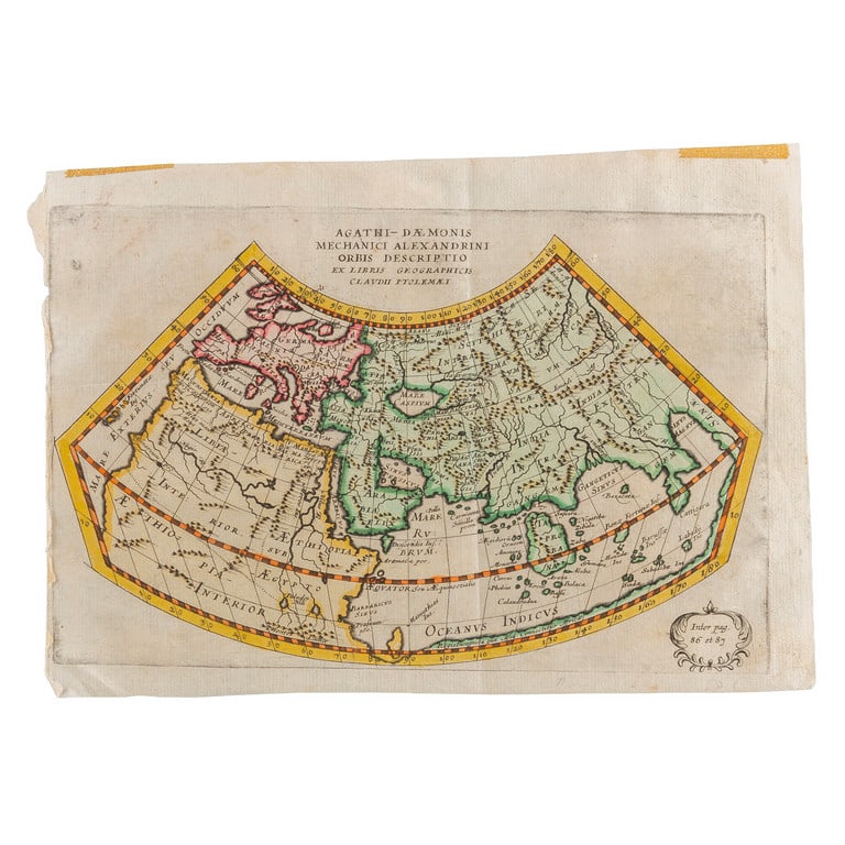 P.Brietio (1649), antica carta geografica cm. (1 of 1)