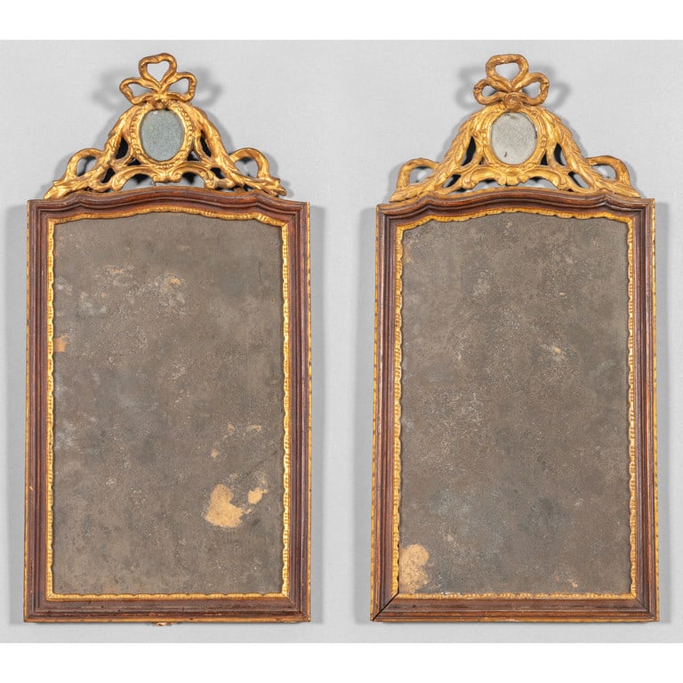 Coppia di apliques Luigi XVI in legno intagliato (1 of 1)