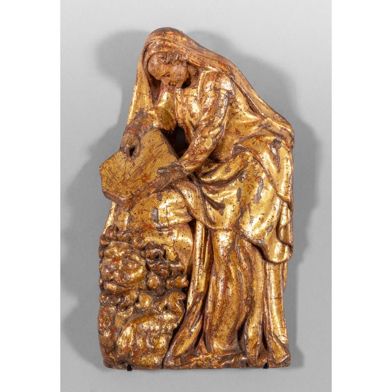 San Marco, scultura in legno intagliato e dorato, (1 of 1)