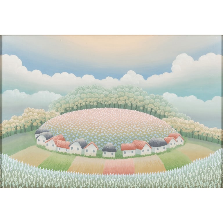 IVAN RABUZIN (1921-2008) Paese al sole (1 of 2)