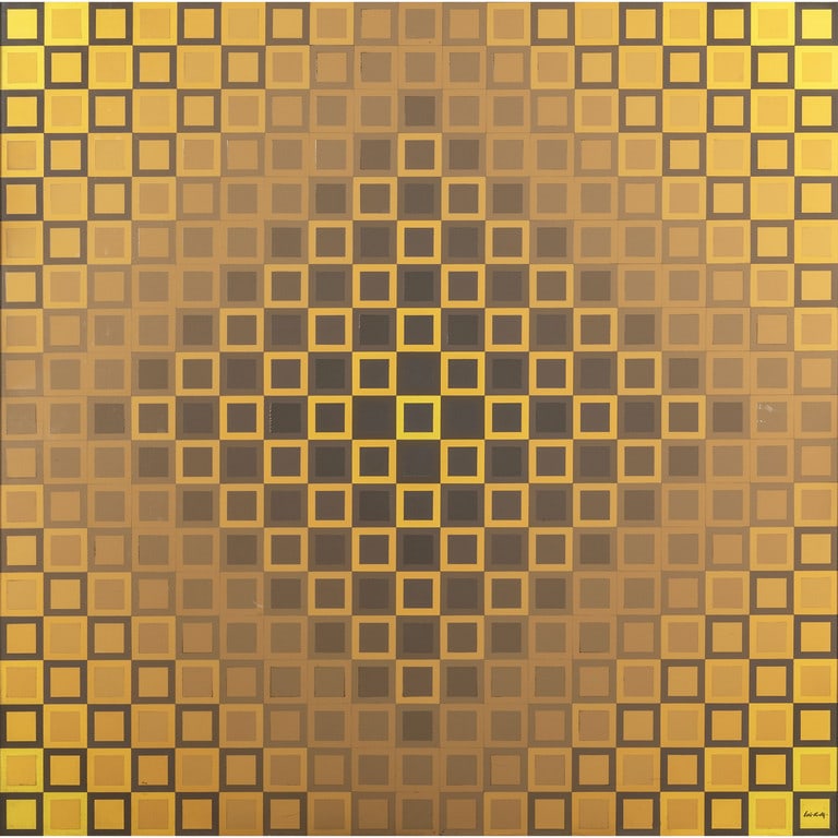 VICTOR VASARELY (1906-1997) Alom-I. (1 of 3)