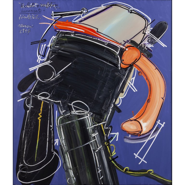 MATTIA MORENI (1920-1999) Robot+robot (1 of 2)