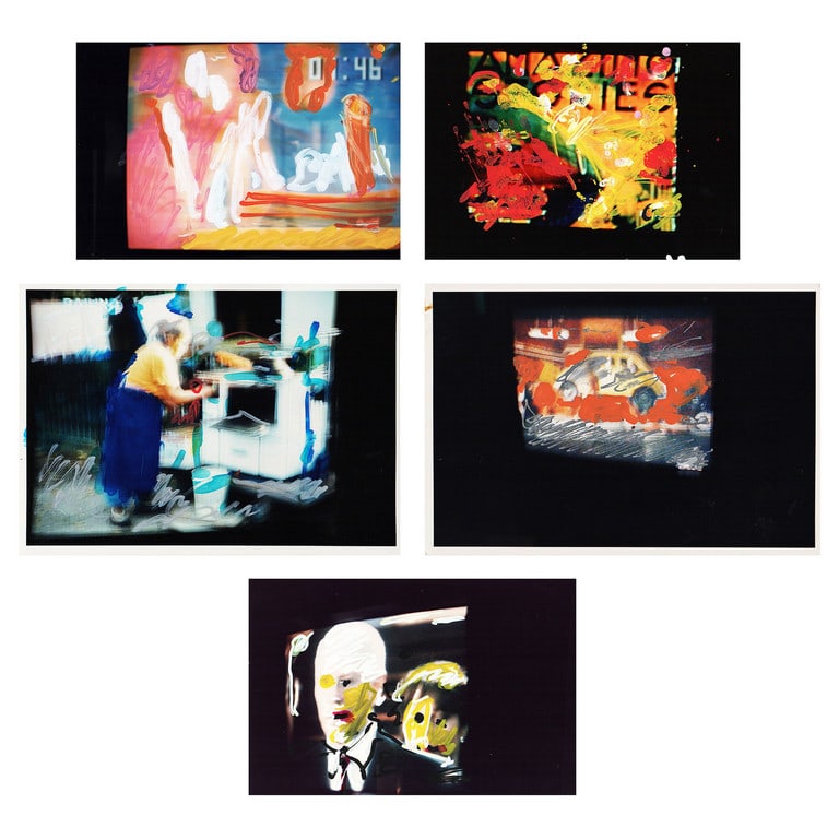 MARIO SCHIFANO (1934-1998) Lotto di cinque (1 of 10)