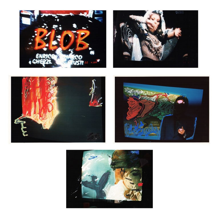 MARIO SCHIFANO (1934-1998) Lotto di cinque (1 of 10)