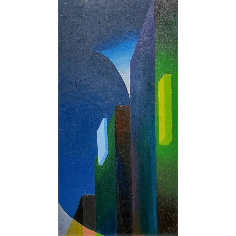 SALVO (1947-2015) Senza titolo 1985 olio (1 of 2)