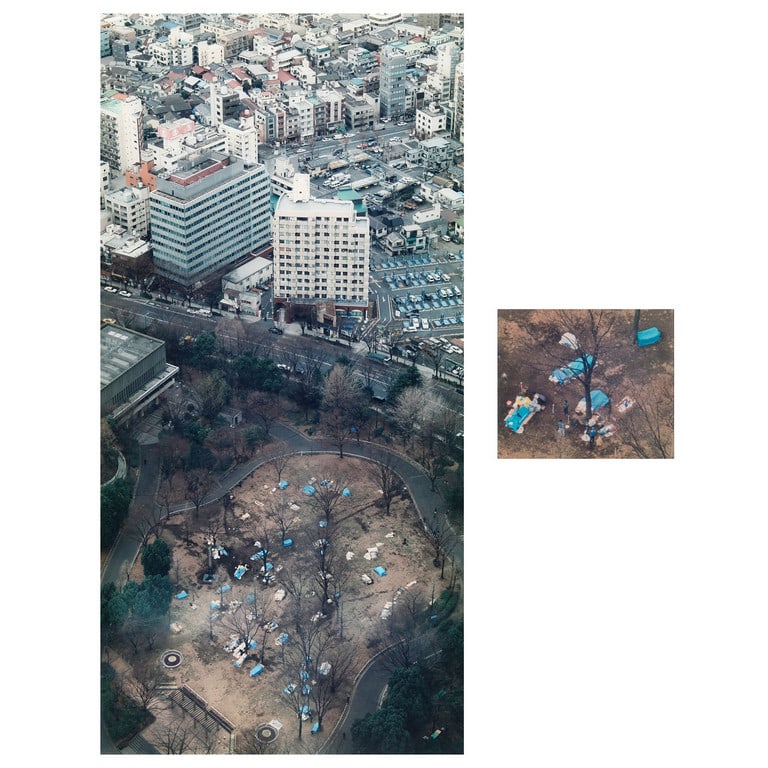 JODICE FRANCESCO (1967-) www-Tokyo-Do: JODICE FRANCESCO (1967-) www-Tokyo-Do 1999 digital print su alluminio e plexiglass, opera composta da due parti cm 130x64,5 / cm 30x36 esemplare 1/8 www-Tokyo-Do 1999 digital print on aluminum and ple