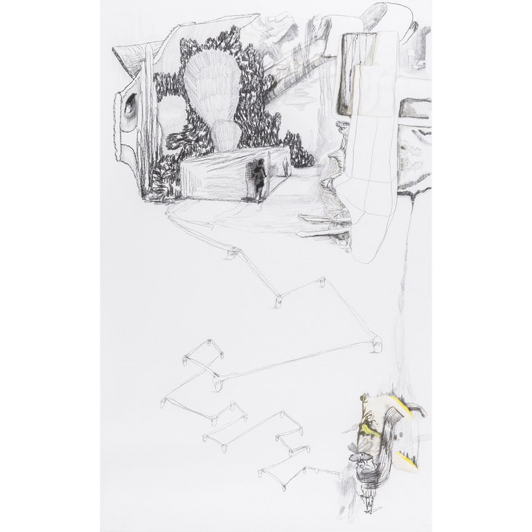 JORGE QUEIROZ (1966-) Untitled tecnica (1 of 1)