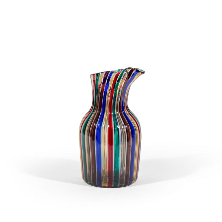 GIO PONTI, VENINI, 1984. Una brocca in vetro (1 of 1)