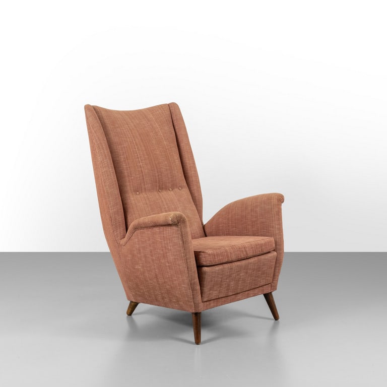 GIO PONTI, ISA, anni '50. Una poltrona. (1 of 2)