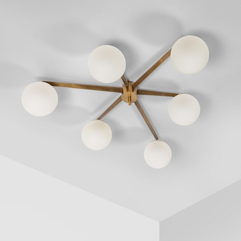 ANGELO LELII, ARREDOLUCE, 1959. Una lampada da (1 of 4)