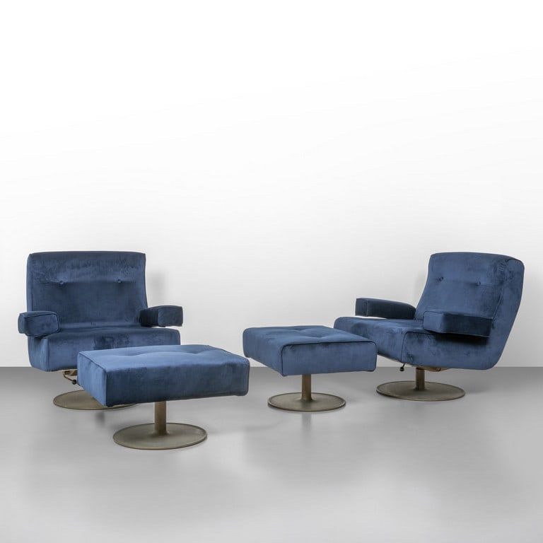 OSVALDO BORSANI, TECNO, 1965. Due poltrone (1 of 4)