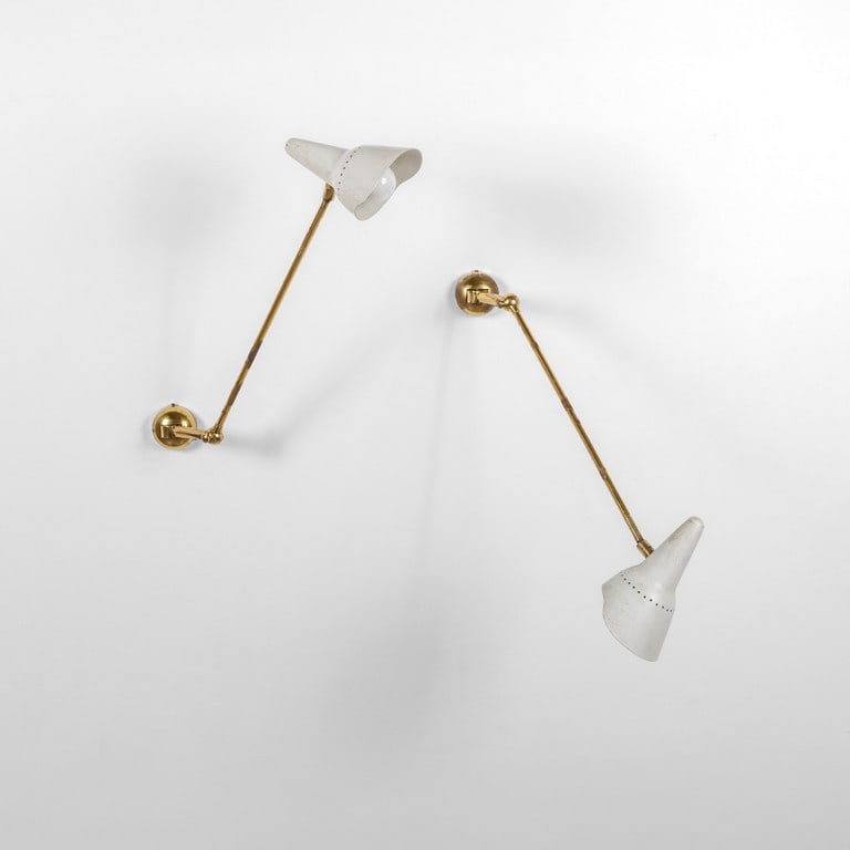 LUMEN (attribuito), anni '60. Due lampade da (1 of 3)