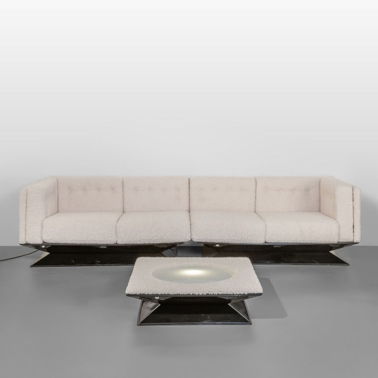 LUIGI PELLEGRIN, MIM, 1966. Due divani e un (1 of 3)