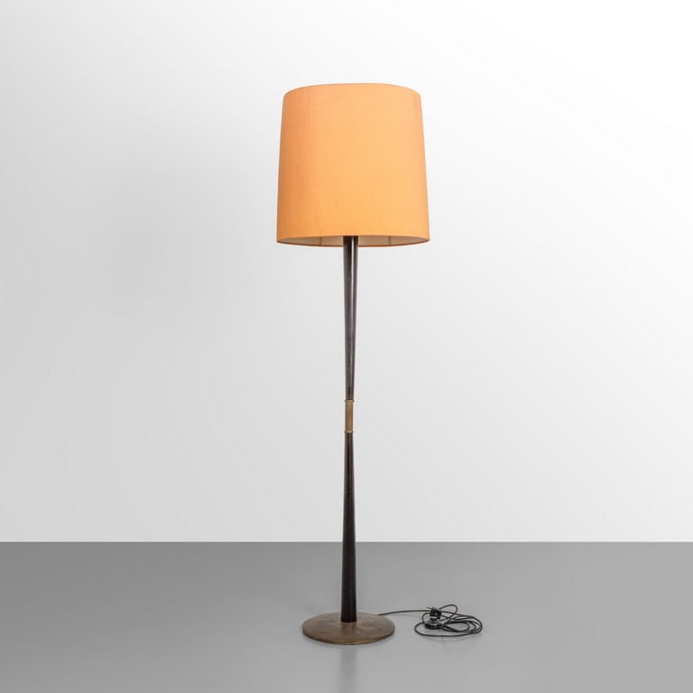 UNA LAMPADA DA TERRA, anni '50. Legno (1 of 1)