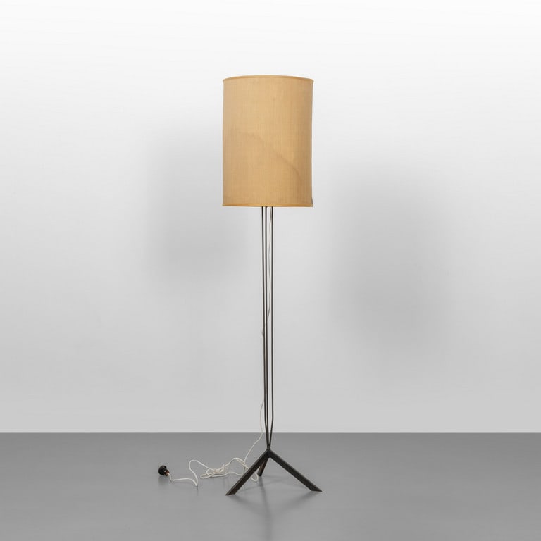 UNA LAMPADA DA TERRA, anni '60. Acciaio (1 of 1)